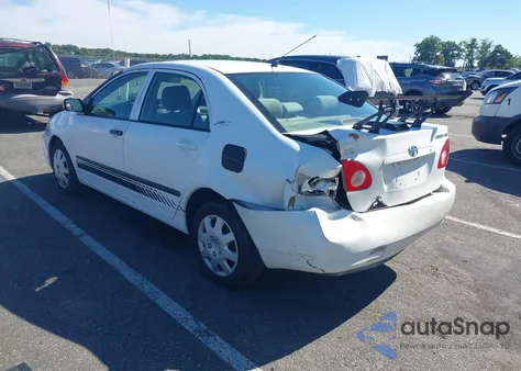 2006 Toyota Corolla Ce from USA, damaged, VIN 2T1BR32E36C642848